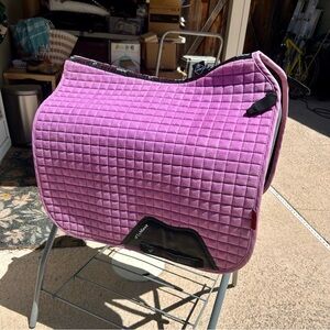 LeMieux Pink/Lavender Dressage Saddle Pad